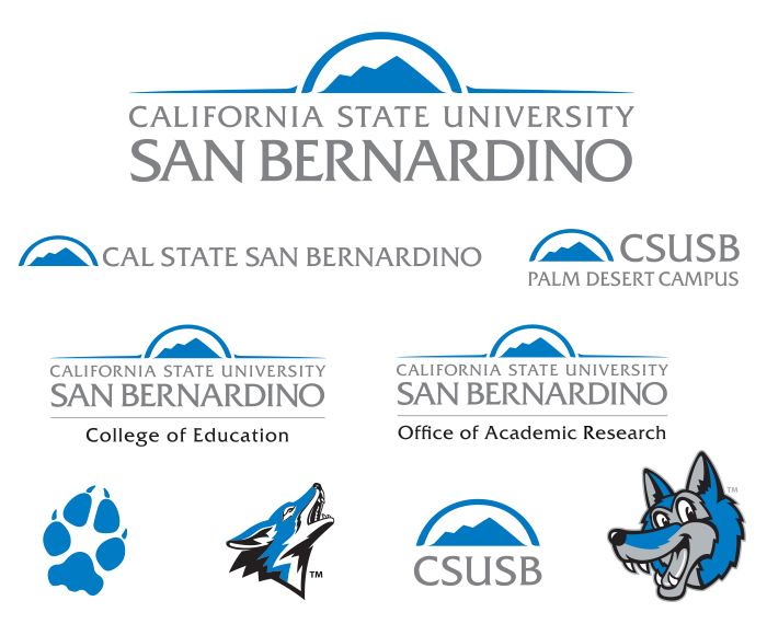Logo Request & Download Division of University Advancement CSUSB